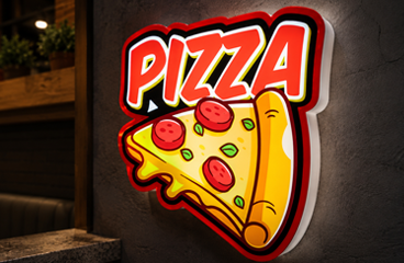 Inicio letrero luminoso pizza 368 x 240