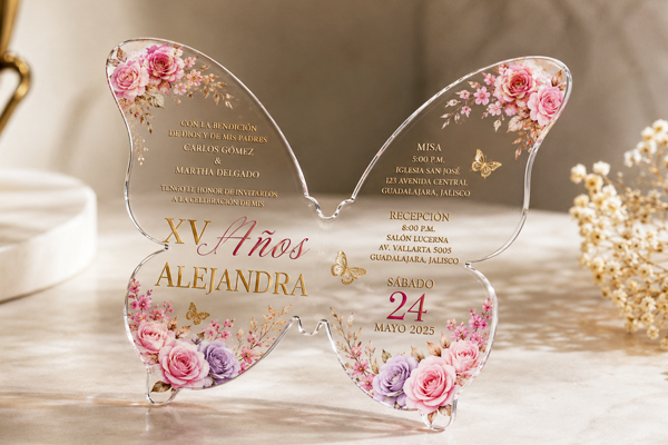 impresión uv invitación